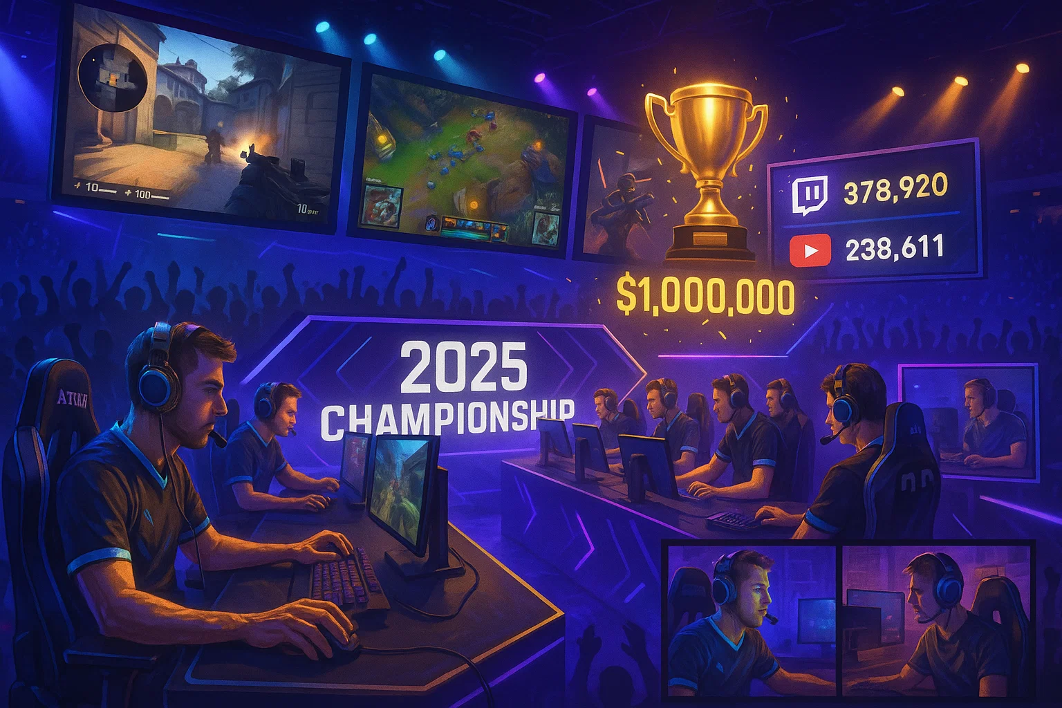 Cover image for Esports News and New Opportunities for PC Gamers in 2025