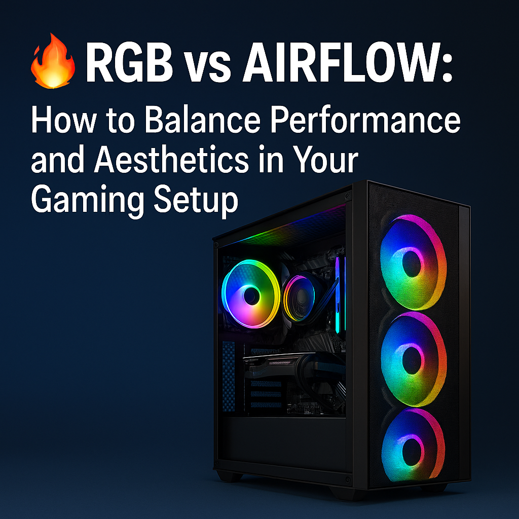 RGB vs Airflow: How to Balance Performance and Aesthetics in Your Gaming Setup