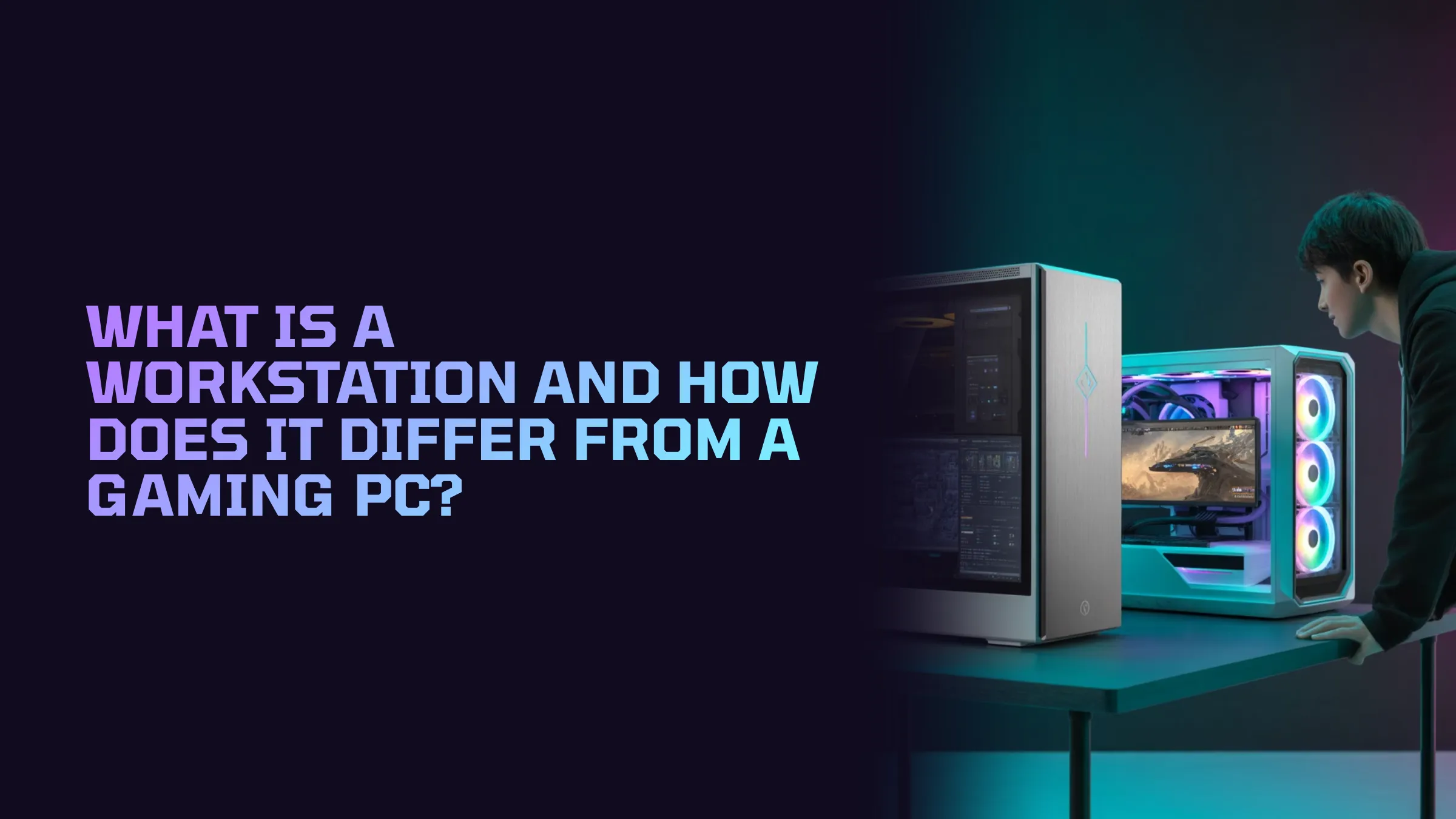 Cover image for What Is a Workstation and How Does It Differ From a Gaming PC?