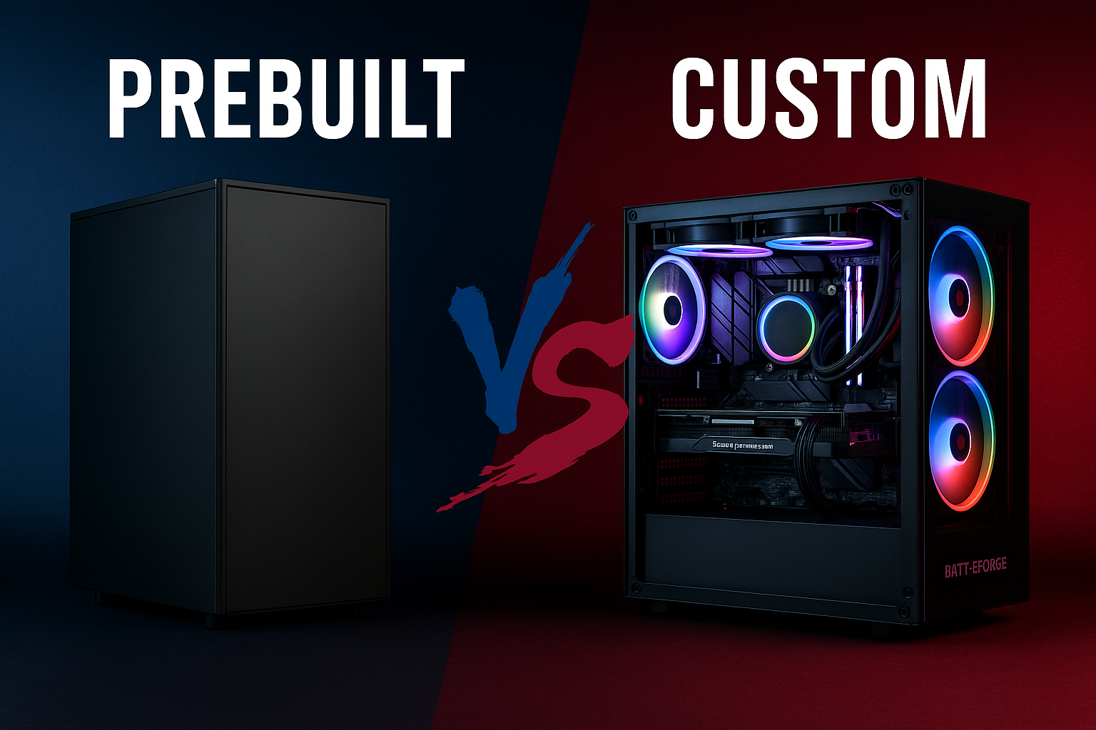 How to Choose Between a Prebuilt and a Custom Gaming PC Without Regret (2025 Guide)