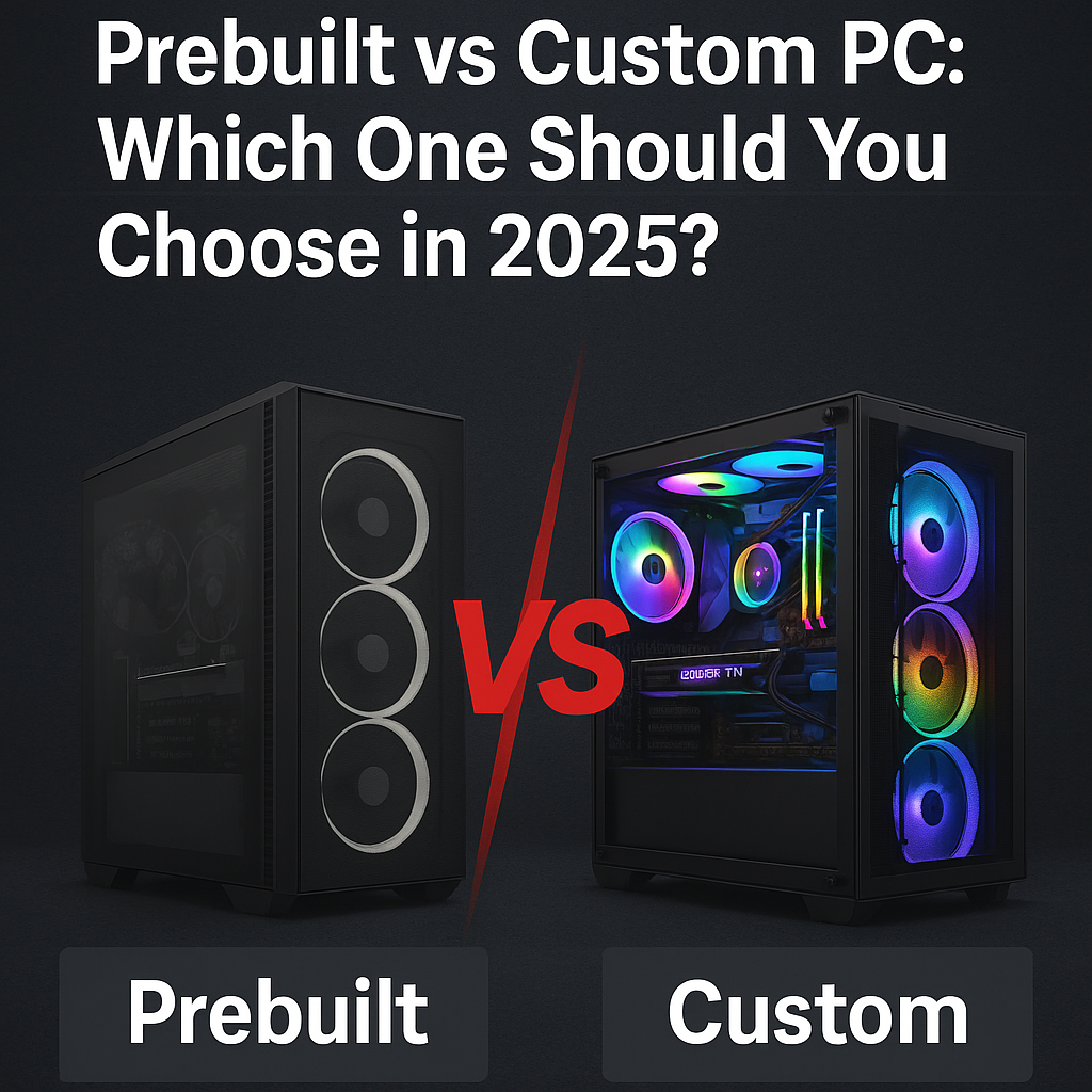 Prebuilt vs Custom Gaming PC: Which One Should You Choose in 2025?