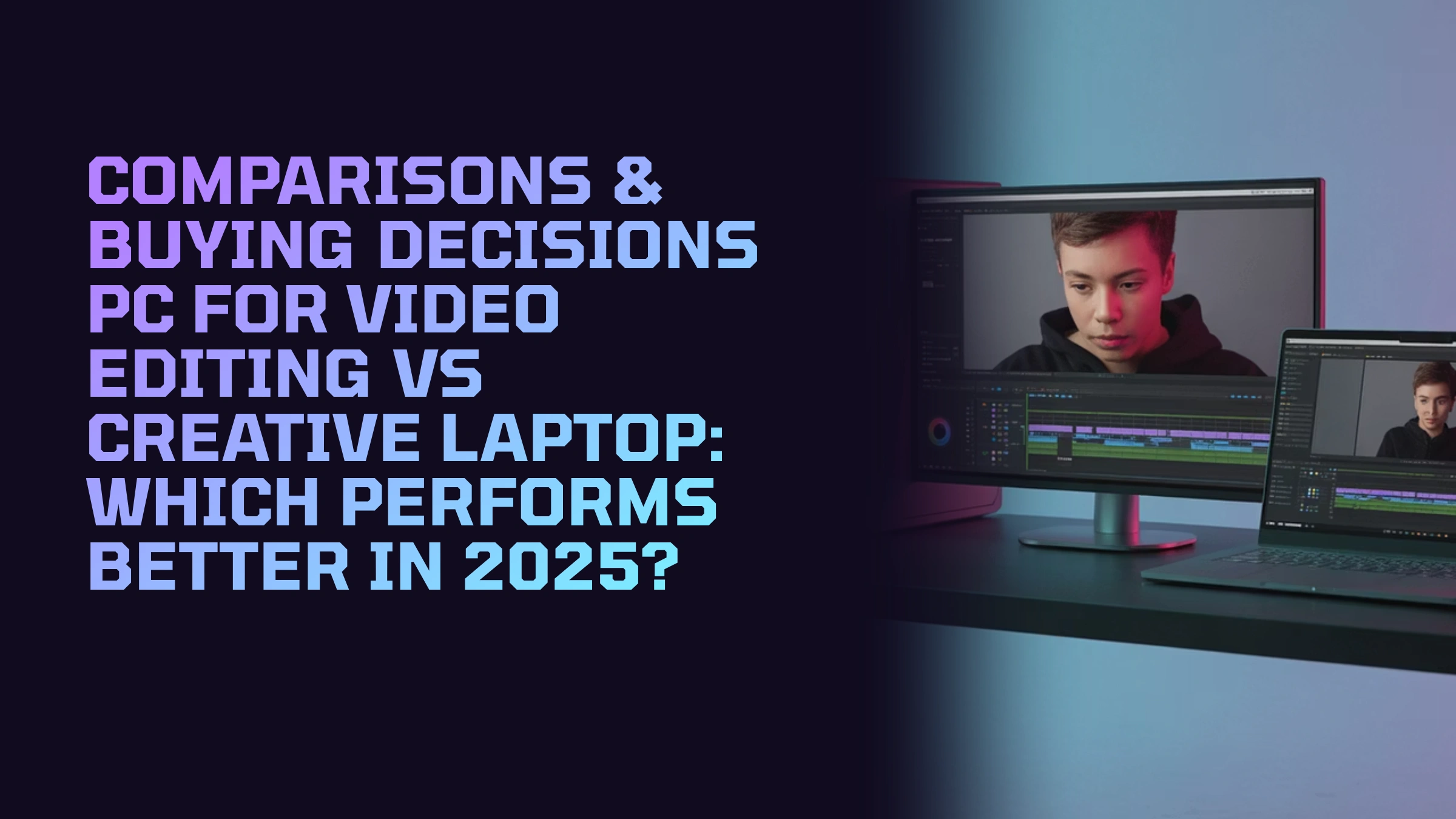 PC for Video Editing vs Creative Laptop: Which Performs Better in 2025?